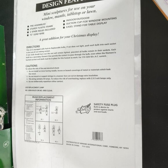 Vintage Foremost Christmas Illuminations Sleigh - Picture 2 of 4